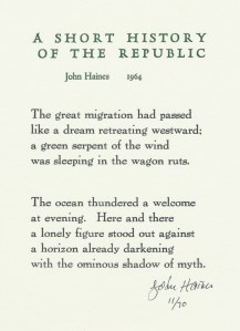 Haines Short History